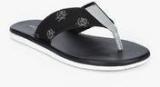 U S Polo Assn Jorge Black Slippers Men