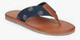 U S Polo Assn Jorge Navy Blue Slippers Men