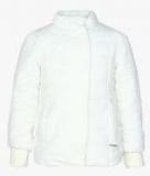 U S Polo Assn Kids Off White Winter Jacket Girls