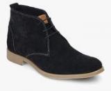 U S Polo Assn Norton Navy Blue Derby Boots Men