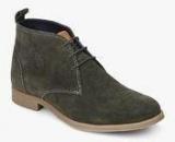 U S Polo Assn Norton Olive Derby Boots Men