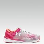 Under Armour Pink & Grey Threadborne Push Training Shoes Women