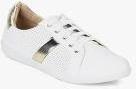 Under Knee White Casual Sneakers Women