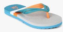 United Colors Of Benetton Aqua Blue Flip Flops boys