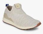 United Colors Of Benetton Beige Slip On Sneakers Men