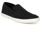 United Colors Of Benetton Black Slip On Sneakers Men