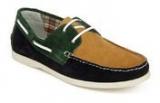 United Colors Of Benetton Blue Boat Shoes men