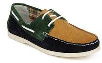 United Colors Of Benetton Blue Boat Shoes men