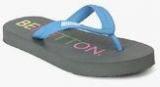 United Colors Of Benetton Blue Flip Flops Boys