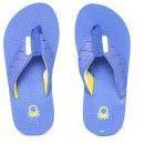 United Colors Of Benetton Blue Solid Thong Flip Flops Boys