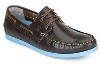 United Colors Of Benetton Brown Boat Shoes men