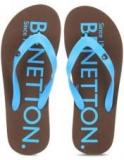 United Colors Of Benetton Brown Flip Flops men