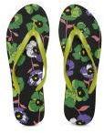 United Colors Of Benetton Green Thong Flip Flops Women