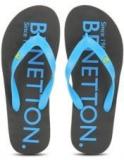 United Colors Of Benetton Grey Flip Flops men