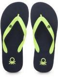 United Colors Of Benetton Navy Blue Flip Flops Men