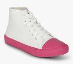 United Colors Of Benetton Off White Sneakers Boys