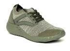 United Colors Of Benetton Olive Green & White Woven Design Sneakers men