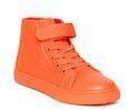 United Colors Of Benetton Orange Canvas Sneakers Girls