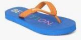 United Colors Of Benetton Orange Flip Flops Boys