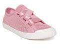 United Colors Of Benetton Pink Woven Design Sneakers Women