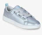 United Colors Of Benetton Silver Casual Sneakers Women