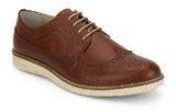 United Colors Of Benetton Tan Brogue Lifestyle Shoes men