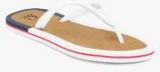 United Colors Of Benetton White Flip Flops Men