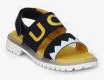 United Colors Of Benetton Yellow Sandals Girls