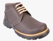 Upanah Brown Outdoor Shoes Men