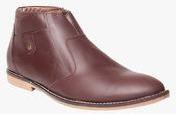 Urbane Brown Boots Men