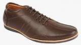 Urbanwoods Brown Formal Shoes Men