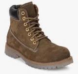 Valentino Vj Duster Brown Boots Men