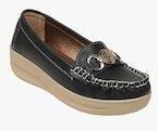 Valiosaa Black Regular Loafers Women