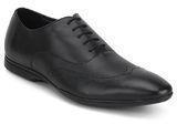 Van Heusen Black Formal Shoes Men