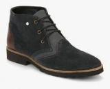 Van Heusen Navy Blue Boots Men