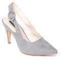 Van Heusen Woman Grey Synthetic Stilettos Women