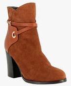 Vanilla Moon Ankle Length Tan Boots Women