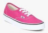 Vans Authentic Pink Sneakers Men