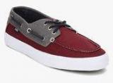 Vans Chauffeur Sf Maroon Boat Shoes Men