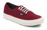 Vans Classics Authentic Slim Red Sneakers Men