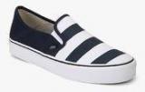 Vans Navy Blue Striped Sneakers Men