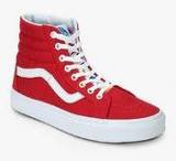 Vans Sk8 Hi Reissue Red Sneakers Men