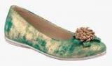 Vaph Green Belly Shoes Girls