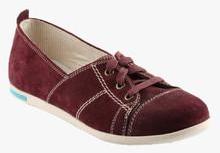 Vaph Maroon Lifestyle Shoes women