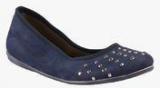 Vaph Navy Blue Belly Shoes Girls