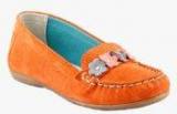 Vaph Orange Loafers Girls