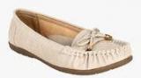 Vapr Cream Moccasins Women