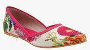 Veruschka By Payal Kothari Pink Belly Shoes Women