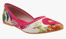 Veruschka By Payal Kothari Pink Belly Shoes women