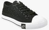 Vostro Black Casual Sneakers Women